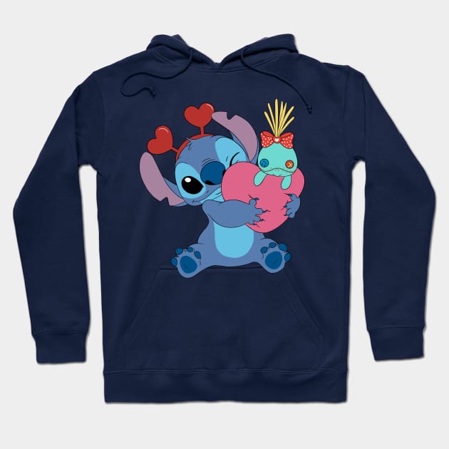 Love Stitch Hoodie by Nykos